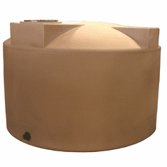 5000 Gallon Plastic Rain Water Storage Tank|Rainwater Harvesting|Short|140D x 92H