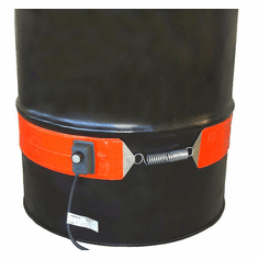 55 Gallon (208 Liter) Heavy Duty Mid Temperature Silicone Rubber Heater 240v 1200w 160F <br><font color="#008000" >Free Shipping</font>