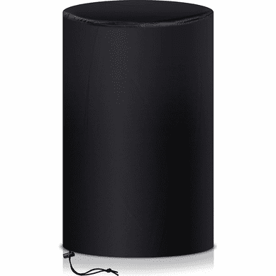 55 Gallon Barrel Bag Cover, Black <br>Free Shipping