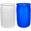 55 Gallon NEW Water Barrel | Food Grade Material Choose: Blue Or White
