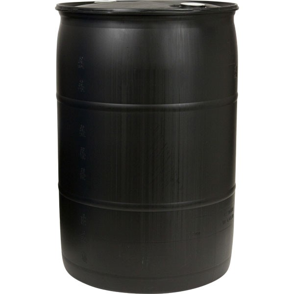55 Gallon Plastic Water Storage Barrel Also Used for Chemical Drums