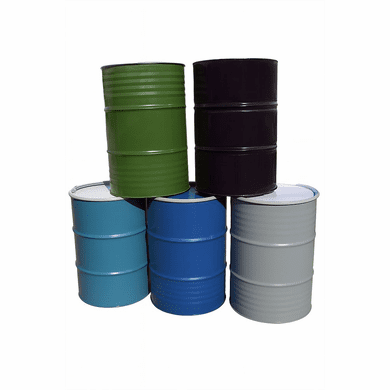 55 Gallon Reconditioned Used Steel Barrel<br>Trash, Burn, Composting, or Utility Storage<br>Random Color <br><font color="#008000" >Free Shipping</font>