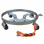 55 Gallon Tilting Drum Dolly, Hard Rubber Casters
