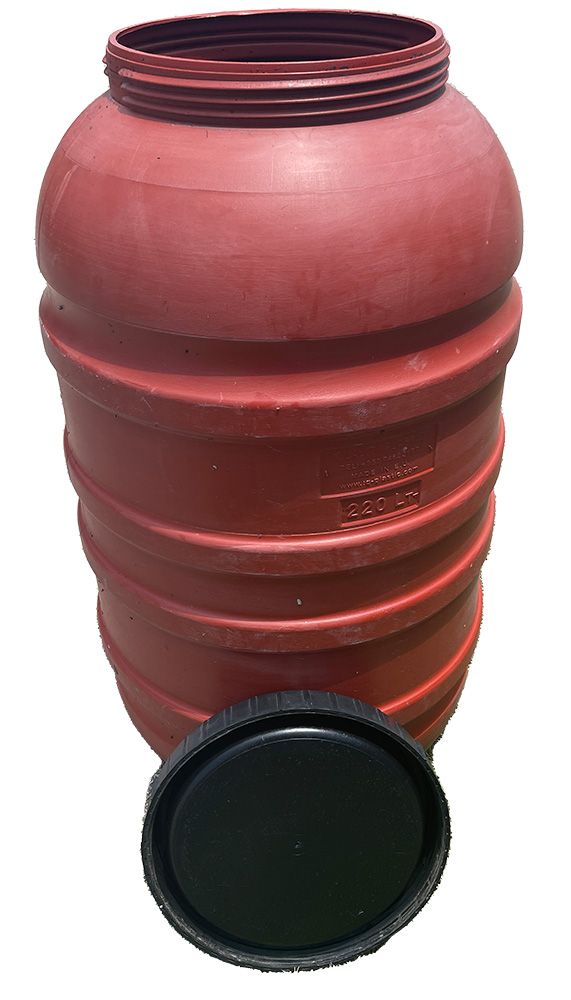 58 Gallon Plastic Olive Drums Used Reconditioned Openhead Free Shipping