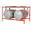 6-Drum, 3 Shelves - Economical Drum Storage Racks