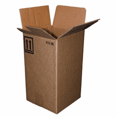 6 Gallon Carton Hedpak Combination Packaging Corrugated Cardboard  CARTON ONLY