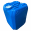 6 Gallon Square Plastic Jug Closed-Head with 70mm Cap | Blue Color