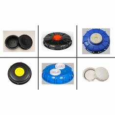  6" Polypropylene Fill Caps for IBC's and Tote's