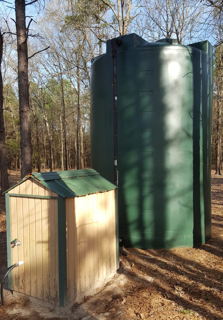 6500 Gallon Plastic Water Storage TankLongTerm Water Storage