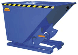 70 Degree Self-Dumping Steel Hoppers