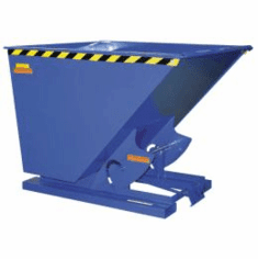  70 Degree Self-Dumping Steel Hoppers