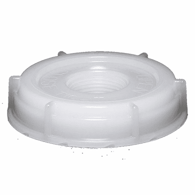 70mm Vented, Plastic Screw Caps with Vented 3/4" Knockout,10 Pack Case