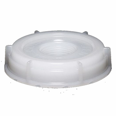70mm Vented, Plastic Screw Caps with Vented 3/4" Knockout,10 Pack Case