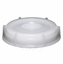 70mm Vented, Plastic Screw Caps with Vented 3/4" Knockout,10 Pack Case