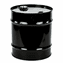 8 Gal Closed-Top Steel Drum-Black-Rust Inhibitor Lining