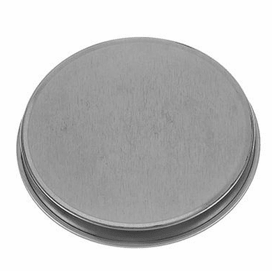 8 oz Slip-on cover For Deep Industrial Round Seamless Tins,100 Pack