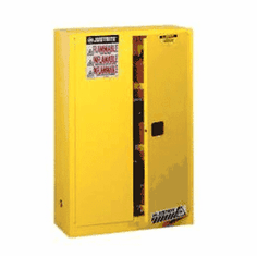 90 Gal 65x43x34, Self-Close Justrite  Flammable Liquid Storage