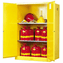 90 Gallon 65x43x34, Justrite Manual Flammable Storage Cabinet