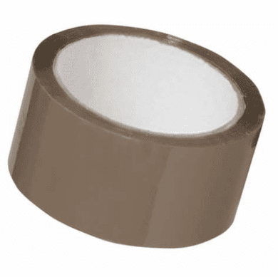 Acrylic 300 Grade Adhesive Tape Sealing Tape Tan  2" x 110 Yards  36 Rolls Case