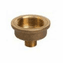 Adapter, Verticle 3/4" male npt inlet x 2" female npt outlet, All Brass