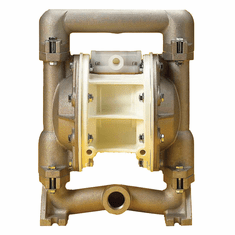Air-operated aluminum double diaphragm pump 1" NPT 37-GPM