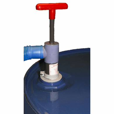 Beckson Pvc Steel Petroleum Stroke Drum Pump | 2" Nps 6' Hose -  delivers 28 ounces a stroke | 1 1/2" D x 38" L