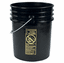 Black 5 Gallon Buckets and Flat Lids Food Grade Combo 6 Pack <Font color="red"> Special Combo Free Shipping</font>