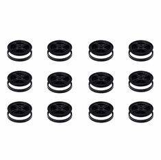 Black Gamma Seals -12 Pack<br><font color="green"> FREE SHIPPING</font color>