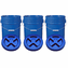 Blue 5 Gal Gallon  Plastic Buckets and Gamma Seal Lids  Food Grade Combo 3 Pack <Font color="red"> Special Combo Free Shipping</font>