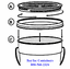 Blue 5 Gal Gallon  Plastic Buckets and Gamma Seal Lids  Food Grade Combo 3 Pack <Font color="red"> Special Combo Free Shipping</font>