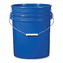 Blue 5 Gal Gallon  Plastic Buckets and Gamma Seal Lids  Food Grade Combo 3 Pack <Font color="red"> Special Combo Free Shipping</font>