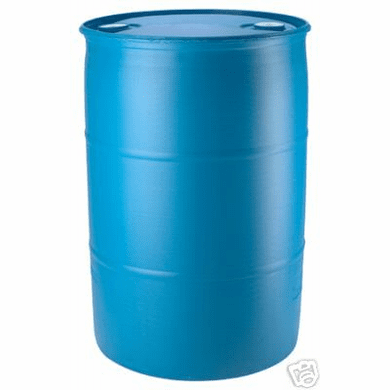 Blue 55 Gallon  Plastic Water Barrels Reconditioned, <font color="#FF0000">Free Shipping </font>
