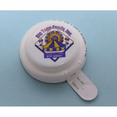 Capseals  Round-Head Plugs 3/4" White Aluminum 250 Pack