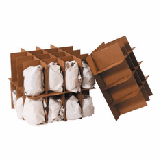 Cardboard Corrugated Dish Pack Partition Kit Moving Boxes