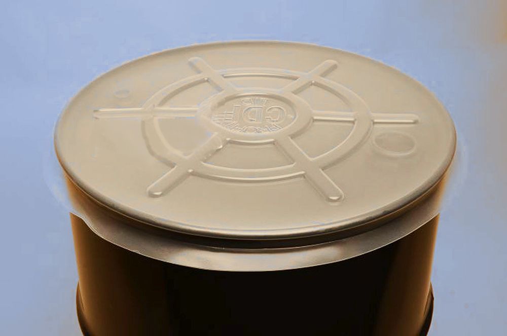 Clear, 55 Gallon OpenHead Polyethylene Drum Covers