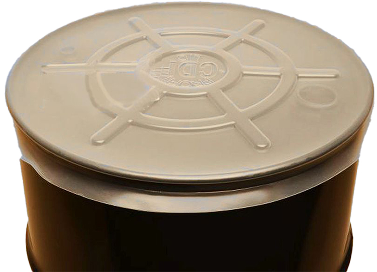 Clear, 55 Gallon OpenHead Polyethylene Drum Covers