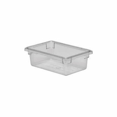Clear Polycarb 18" x 12" x 6" 3.5 gal. Rubbermaid Food Boxes