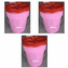 Combo, 5 Gallon, Pink Bucket and Red Gamma Seal - 3 Pack  ~BACK ORDERED~