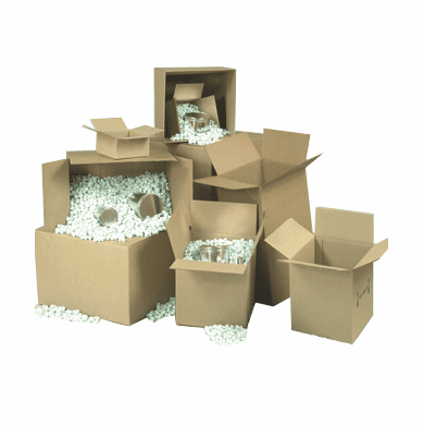 Corrugated Cardboard  Boxes 18" x 18" x 6", 20 Count