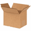 Corrugated Cardboard  Boxes | 4" x 4" x 4", 25 Count Bundle