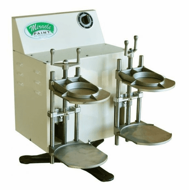 Counter Mount, Dual Head - Pint to Gallon Can Shaker