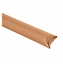 Kraft Mailing Tube - 3" x 24" - 3-Ply Fiberboard Crimped End - 24/Case