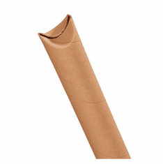 Kraft Mailing Tube - 3" x 36" - 3-Ply Fiberboard Crimped End - 24/Case