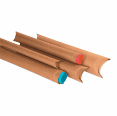 Crimped End Tubes Mail Tubes