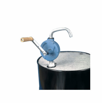 Curved Spout 10 Gpm Standard Pump - Blackmer Rotary Drum Pump