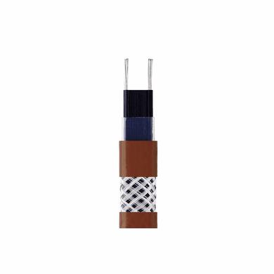 Cut-to-Length (Per Foot) Mid-Temperature Self-Regulating Heating Cable 110-120v 15 W/ft Tinned Copper Metal Braid <br><font color="#008000" >Free Shipping</font>