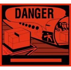 Danger 4 5/16 x 4 3/4-500 Pack