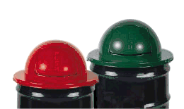 Dome Top Drum Covers � Metal Barrel Covers 55 Gallon & 30 Gallon