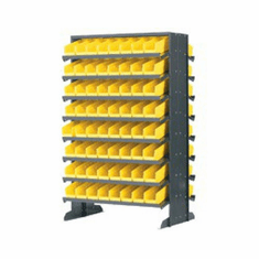 Double-Sided Rack Pick Rack Systems For 30150 Bins: 11-5/8 x 8-3/8 x 4