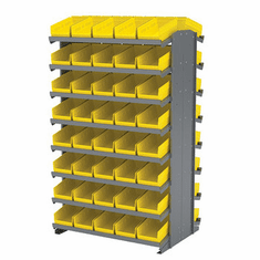 Double-Sided Rack Pick Rack Systems For Bin D x W x H: 11 5/8" x 6 5/8" x 4"